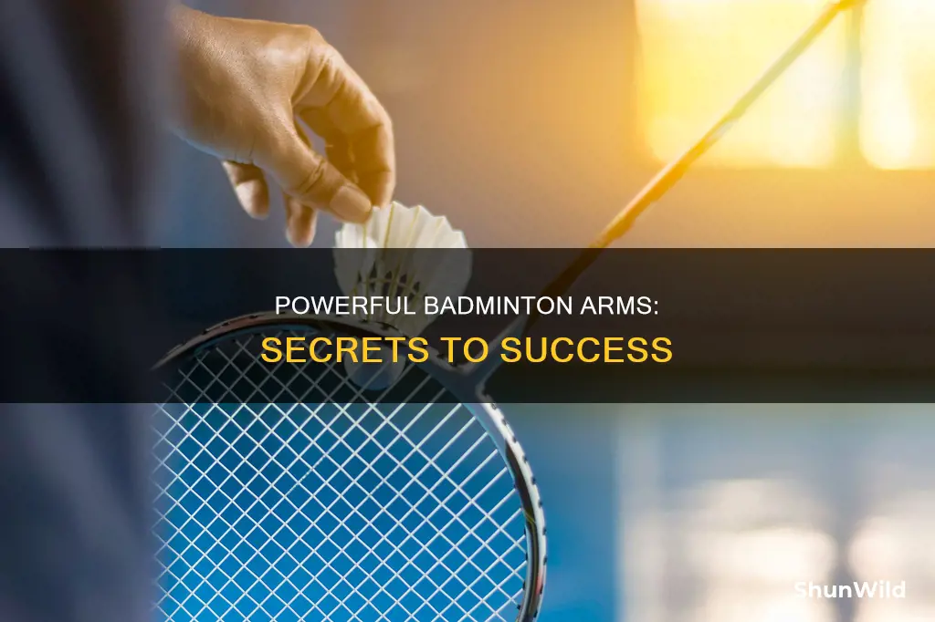 how to increase arm power for badminton