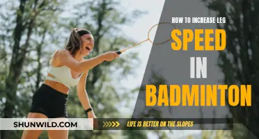 Leg Speed Drills for Badminton: Quick, Agile Feet