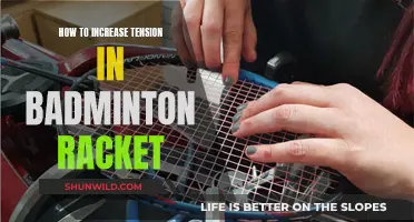The Secret to Adjusting Badminton Racket Tension