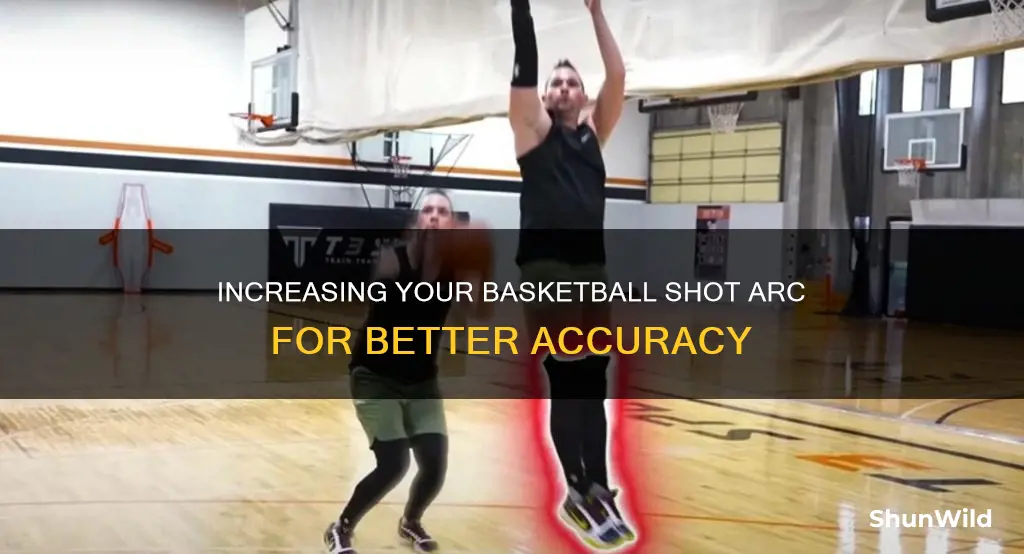 how to increase the arc of your shot in basketball