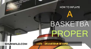 Inflating Basketballs: The Right Way to Do It