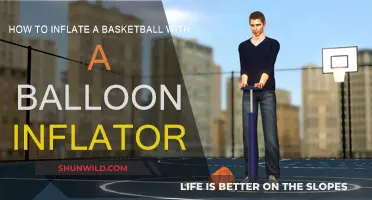 Inflating a Basketball: Using a Balloon Inflator