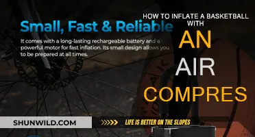 Inflating Basketballs: Using an Air Compressor
