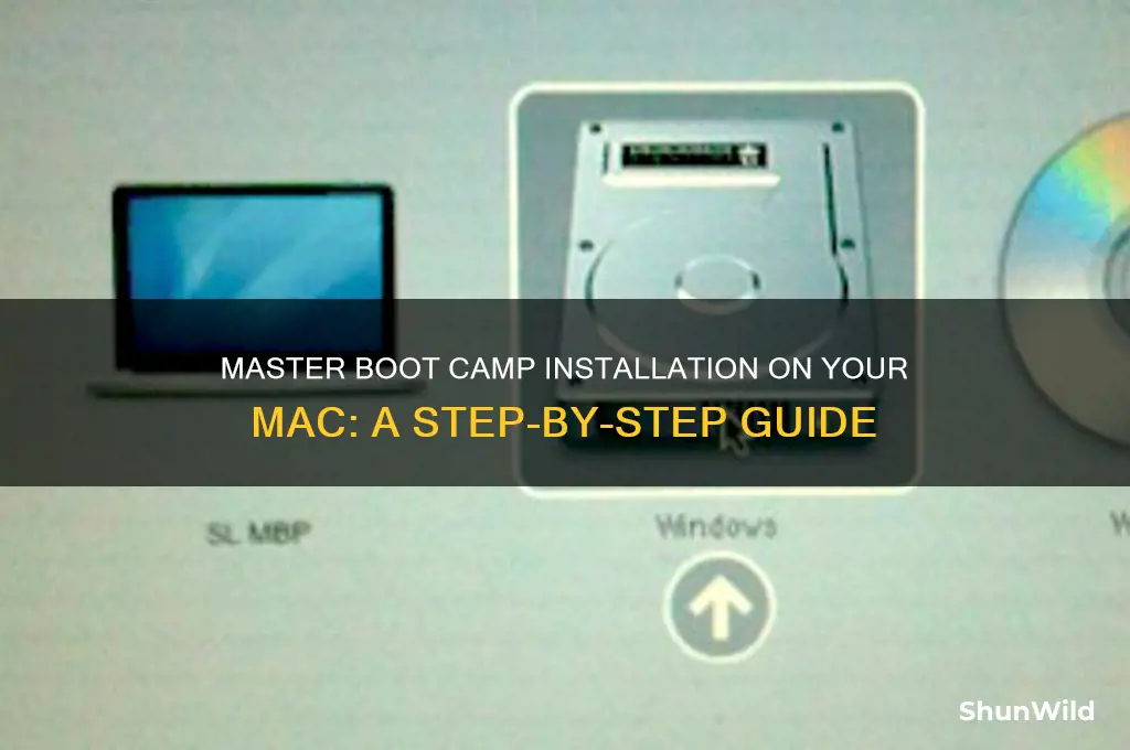 how to instal boot camp on mac