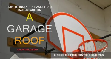 Mounting a Basketball Backboard: Garage Roof Installation Guide