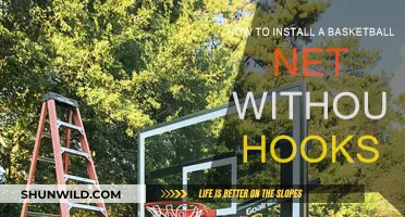 Installing a Basketball Net: No Hooks, No Problem