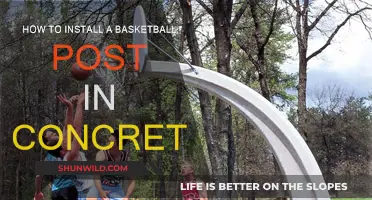 Installing a Basketball Post: Concrete Steps to Success