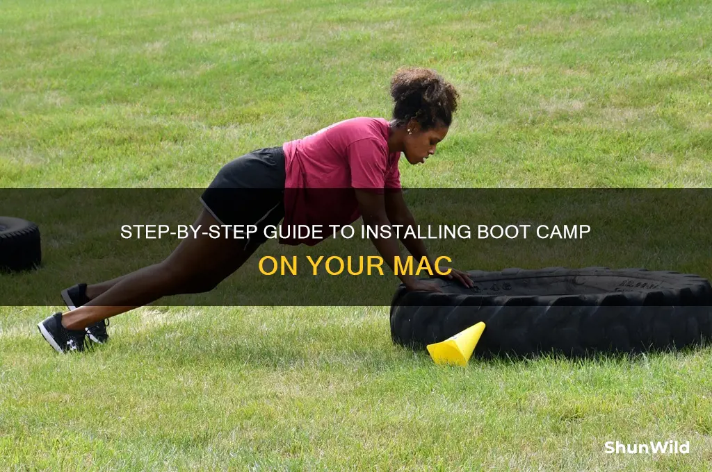 how to install a boot camp