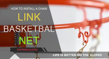 Installing a Chain Link Basketball Net: A Step-by-Step Guide