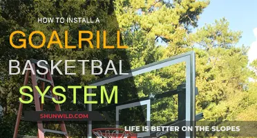 Installing a Goalrilla Basketball System: A Step-by-Step Guide