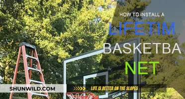 Setting Up Your Lifetime Basketball Net: A Step-by-Step Guide