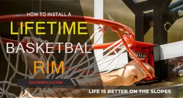Easy Steps to Install a Lifetime Basketball Rim