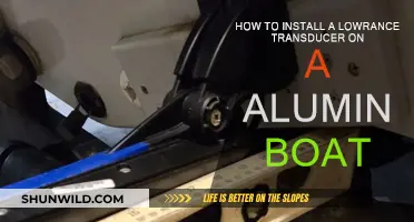 Installing a Lowrance Transducer: Aluminum Boat Guide