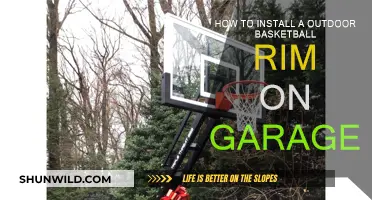 Mounting a Basketball Rim: Garage Edition