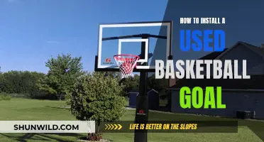Used Basketball Goal: Installation and Setup Guide