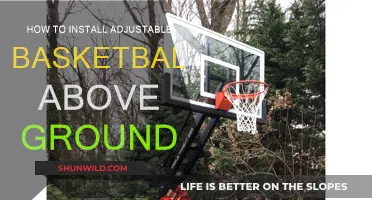 Adjustable Basketball Hoop Installation Guide for Above-Ground Mounting