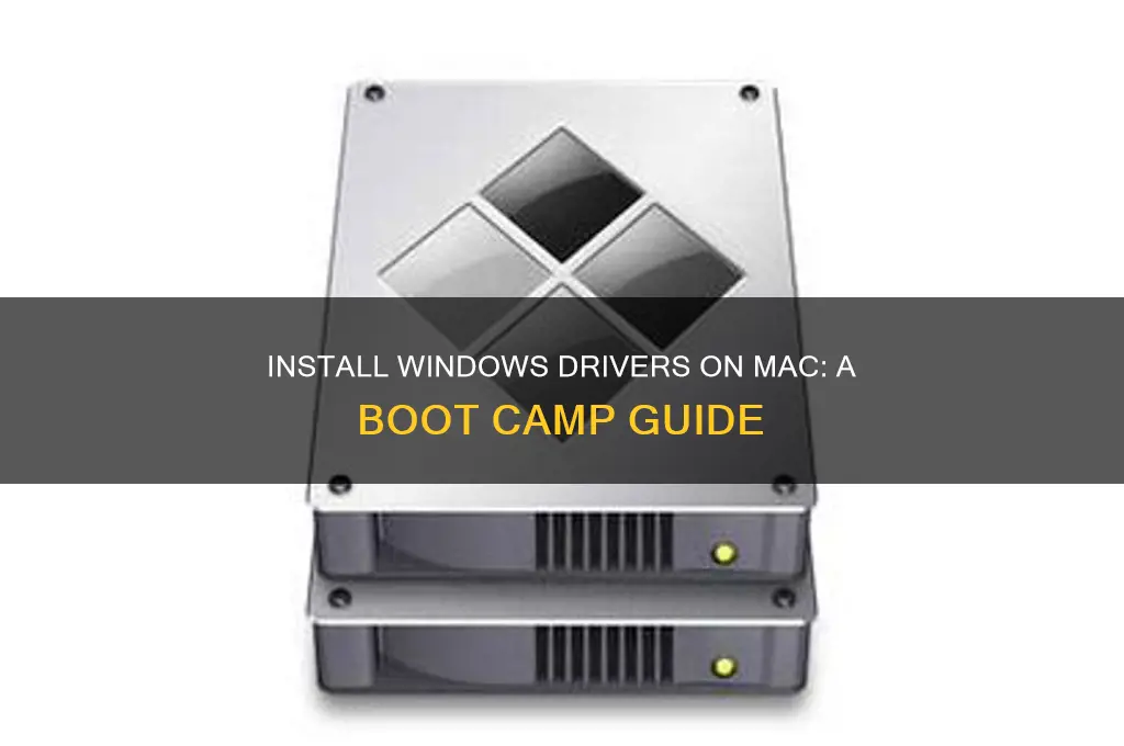 how to install apple boot camp windows drivers
