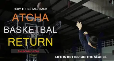Easy Installation Guide: Back Atcha Basketball Return