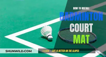 Guide to Installing a Badminton Court Mat
