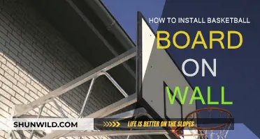 Wall-Mounted Basketball Board: Easy Installation Guide