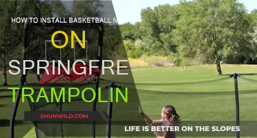 Trampoline Basketball: Installing a Net on Your Springfree Trampoline