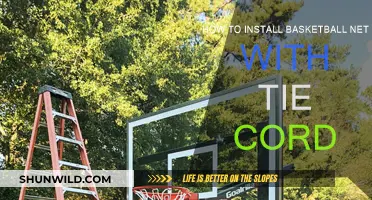 Easy Guide: Installing Basketball Nets with Tie Cords