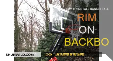 Installing a Basketball Rim: A Step-by-Step Guide for Your Backboard