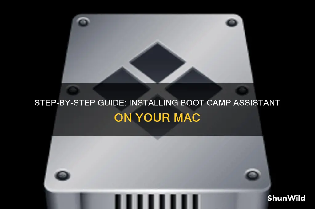 how to install boot camp assistant