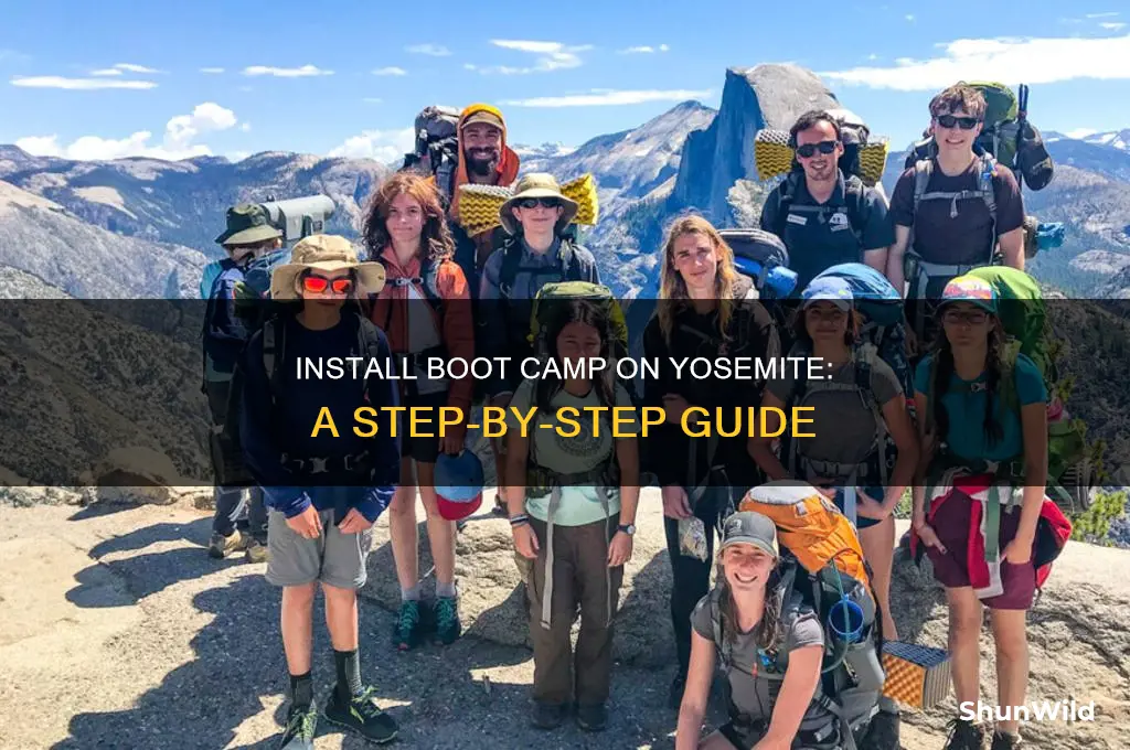 how to install boot camp in yosemite