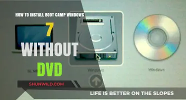 Install Windows 7 on Mac via Boot Camp Without DVD