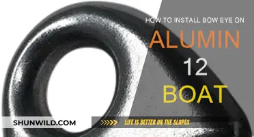 Installing a Bow Eye on an Aluminum 12 Boat: A Step-by-Step Guide