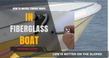 Canvas Snaps for Fiberglass Boats: A Step-by-Step Guide