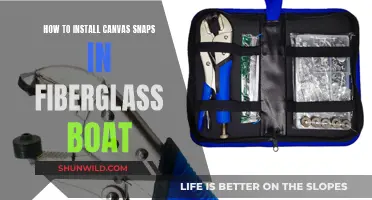 Installing Canvas Snaps: A Guide for Fiberglass Boats