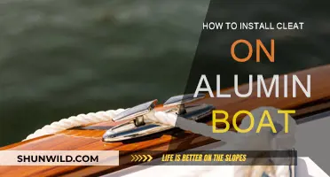 Installing Cleats on Aluminum Boats: A Step-by-Step Guide