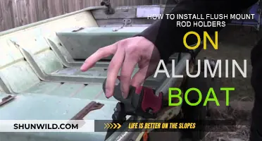 Installing Flush Mount Rod Holders on Your Aluminum Boat