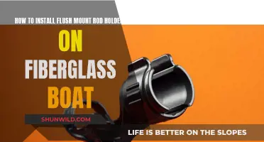 Flush Mount Rod Holders: Installing on a Fiberglass Boat