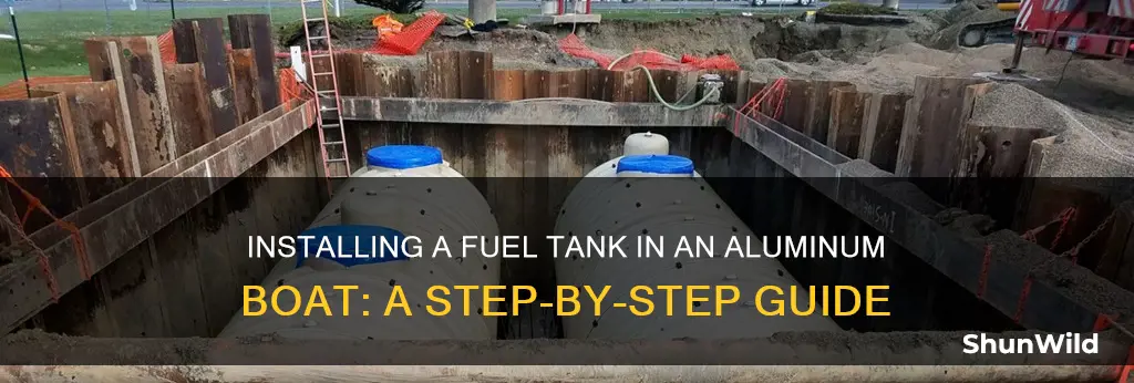 how to install fuel tank in aluminum boat