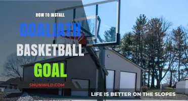 Setting Up Your Goaliath Basketball Goal: A Guide