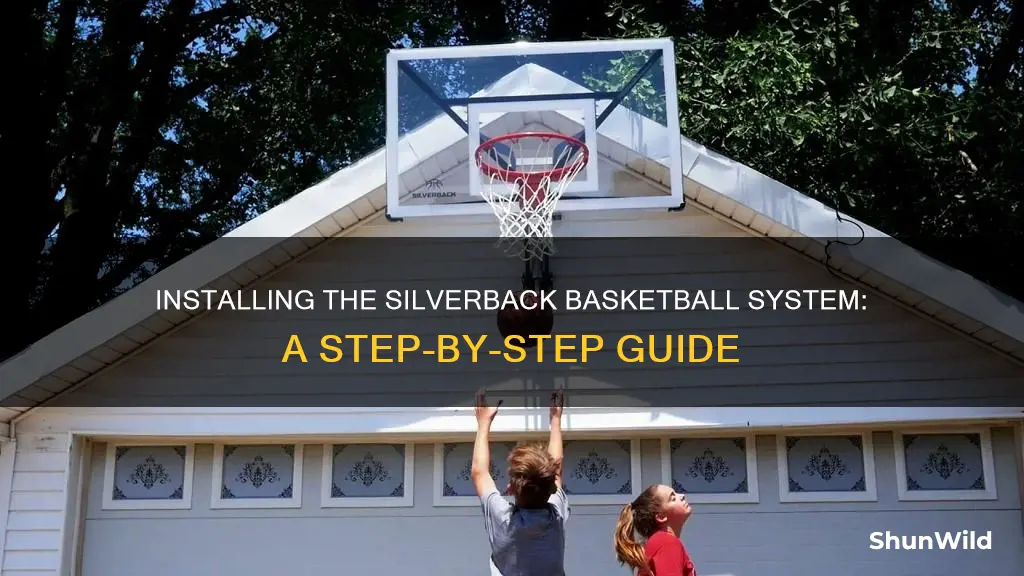 how to install silverback basketball system