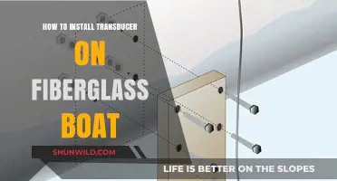 Install Transducer on Fiberglass Boat: A Step-by-Step Guide