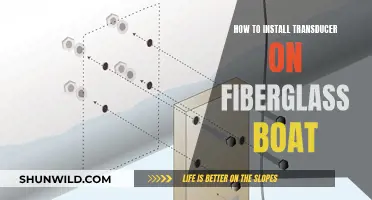 Transducer Installation: Fiberglass Boats
