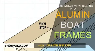 Installing Vinyl Glazing: Aluminum Boat Frames