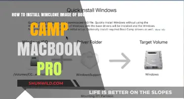 Install Winclone Boot Camp Image on MacBook Pro: Step-by-Step Guide