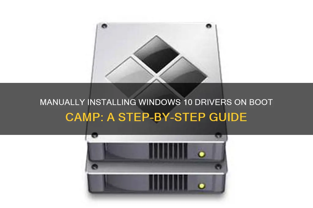 how to install windows 10 drivers on boot camp manually