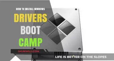 Install Windows Drivers with Boot Camp: A Step-by-Step Guide