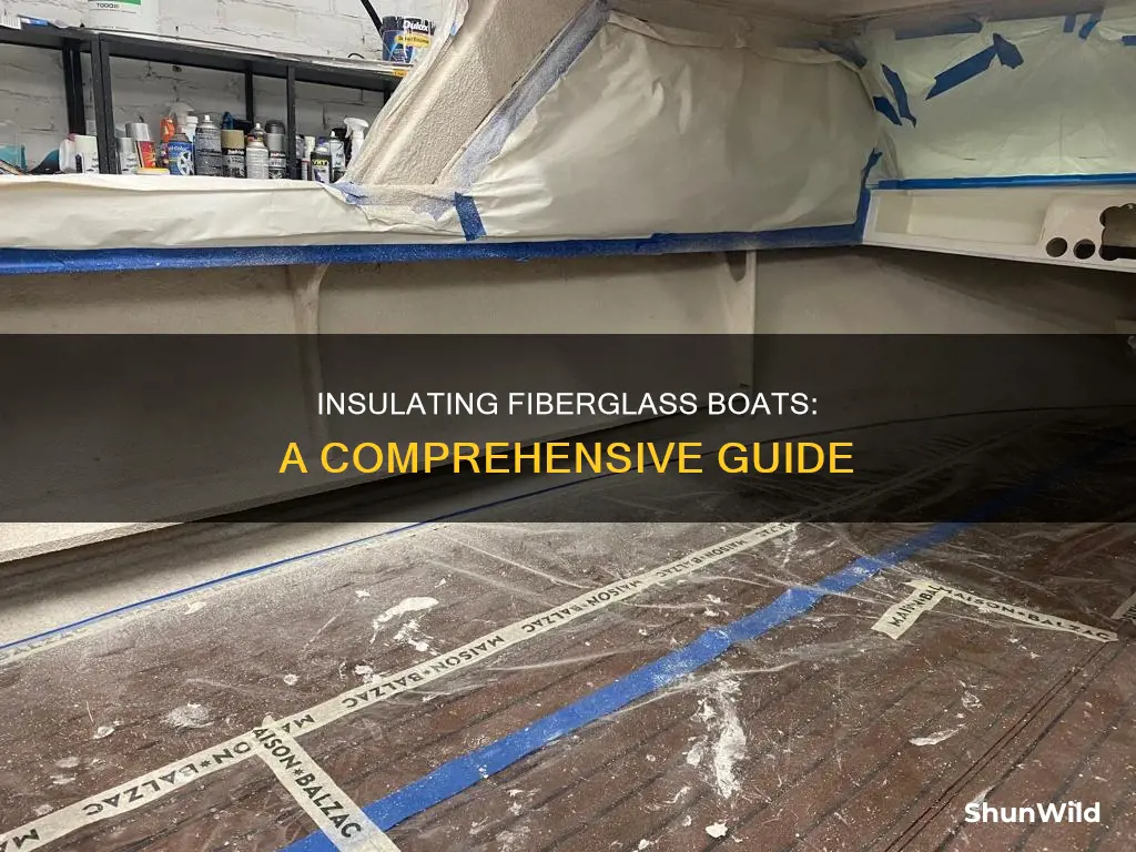 how to insulate a fiberglass boat