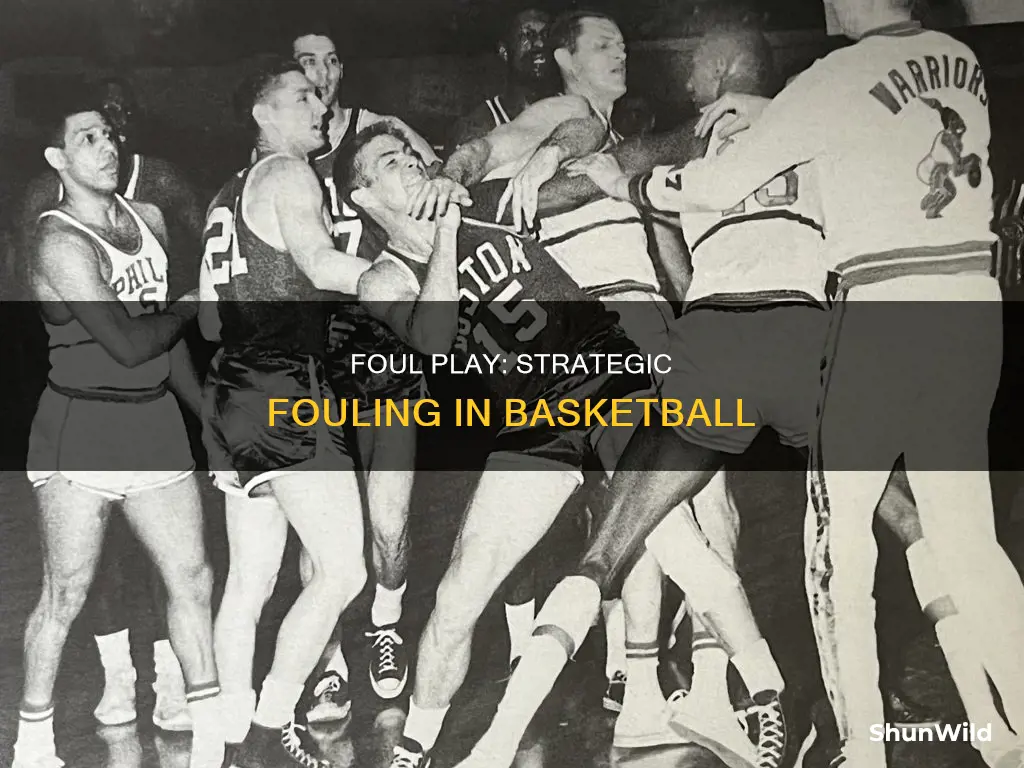 how to intentionally foul in basketball
