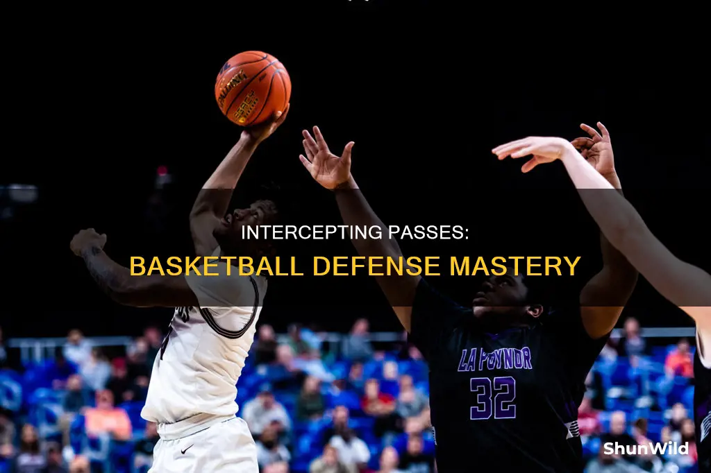 how to intercept a pass in basketball
