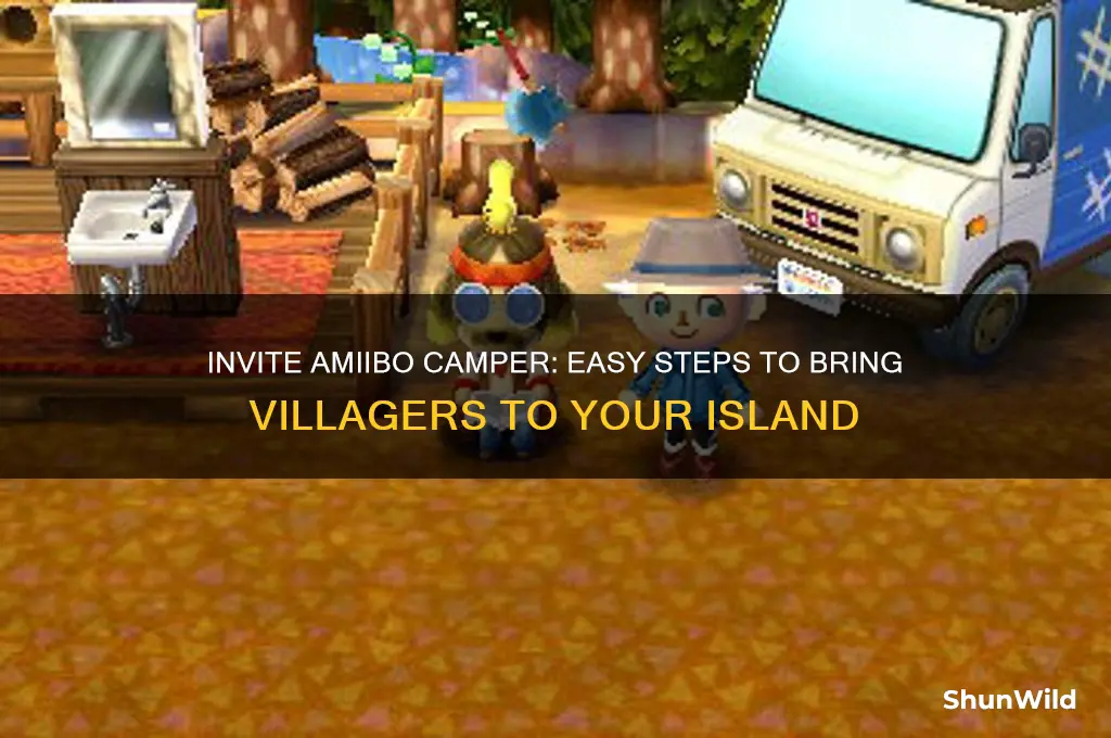 how to invite amiibo camper