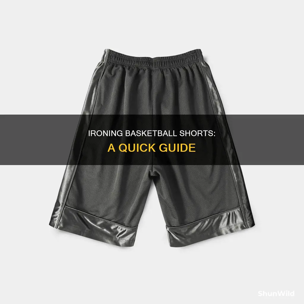 how to iron basketball shorts
